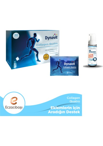 Collagen Quatro 30 Saşe + Hediye Diş Beyazlatıcı Köpük