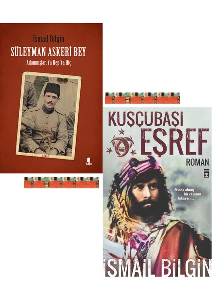 Ismail Bilgin Kitaplığı-Kuşçubaşı Eşref, Süleyman Askeri Bey (2kitap)