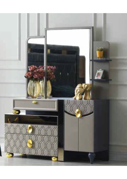 Aby Antrasit Sultan Yatak Odası Takımı indirimleri