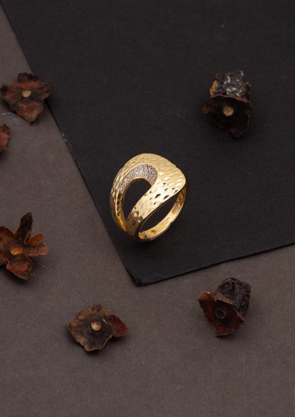 Parıltı Damlası 14 Ayar Altın Yüzük modelleri