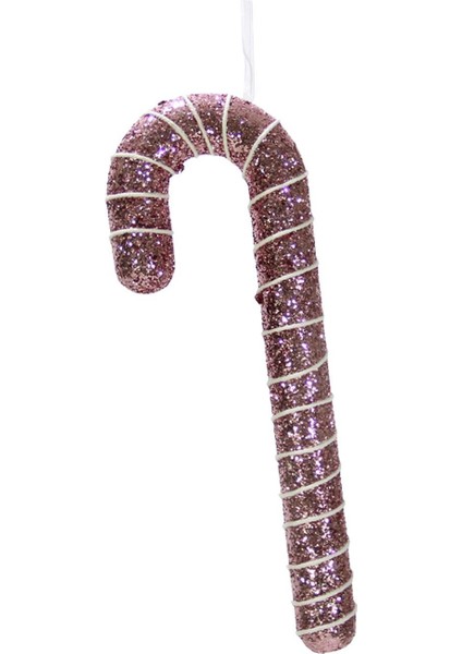 Yılbaşı Süsü Baston Şeker Pembe 33 cm