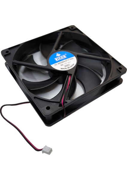 12CM 12V 2 Pinli Kasa Fanı Dc 12V 12CMX12CMX2.5CM 2 Pinli Fan fiyatları