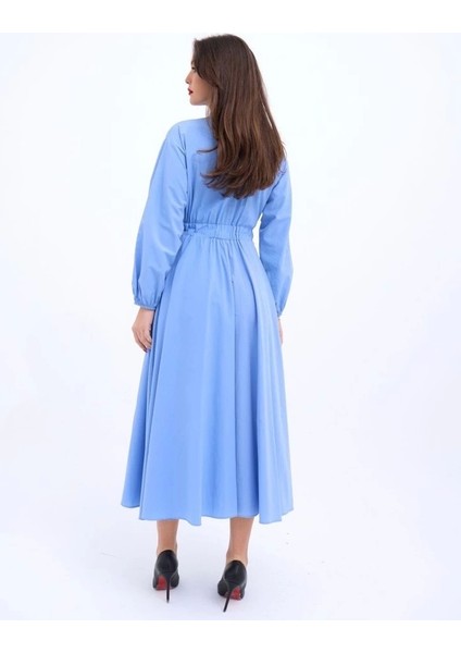 5903 Elbise-Mavi modelleri