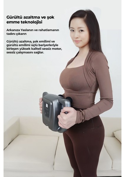 8 Başlıklı Şarjlı Isıtmalı Masaj Aleti fırsatları