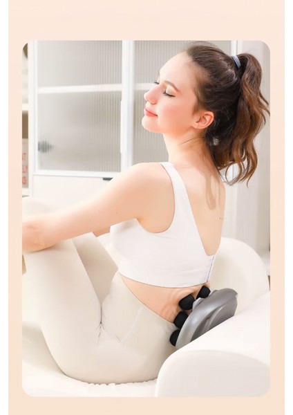 8 Başlıklı Şarjlı Isıtmalı Masaj Aleti indirimleri