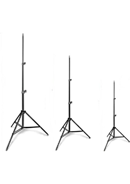 Bluetooth Kumandalı 210 cm Tripod Telefon Tutuculu Selfie Çubuğu Telefon, Kamera ve Lamba Tripodu