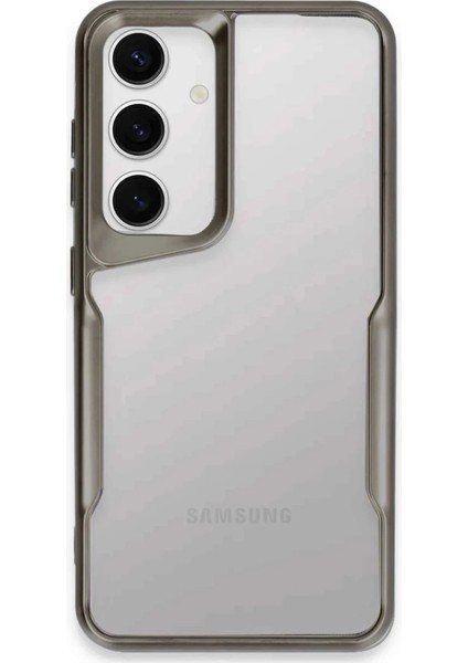 Newface Samsung Galaxy A26 Kılıf Boyi Silikon Kapak - Titan Gri modelleri