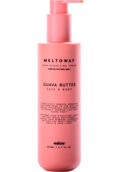 Wakse Meltoway Guava Butter Tüy Dökücü Krem 200ML