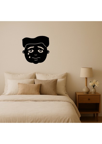 Ağlayan Çocuk Emoji Tablo - AKMONL9117-6138