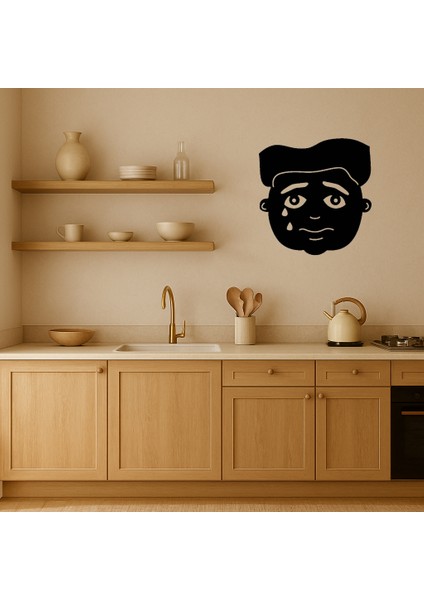 Ağlayan Çocuk Emoji Tablo - AKMONL9117-6138 fiyatları