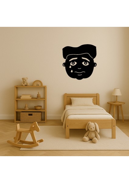 Ağlayan Çocuk Emoji Tablo - AKMONL9117-6138 modelleri