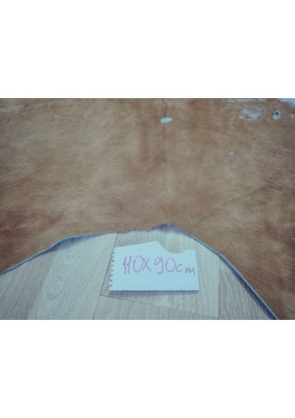 Doğal Işlenmemiş Hakiki Derisi Dana Postu Halı Yolluk