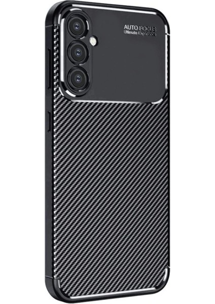 Newface Samsung Galaxy A26 Kılıf Auto Focus Karbon Kapak - Siyah fiyatları