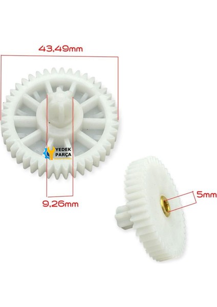 Beko Uyumlu Bkk 2156 Hbs Blender Hazne Kapağı Dişli Tamir Seti fırsatları