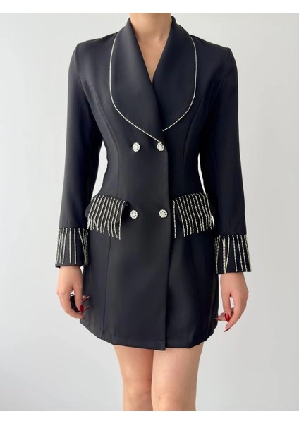 Girona Taşlı Ceket Elbise fiyatları