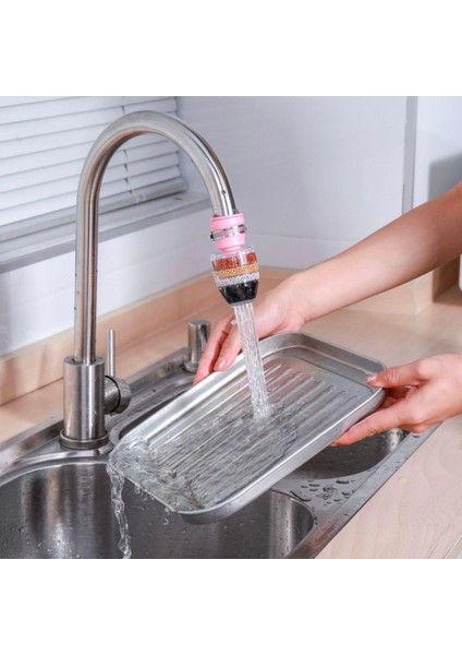 ® 6 Katmanlı Musluk Ucu Filtreli Su Tasarruflu Hijjenik Musluk Başlığı fiyatları