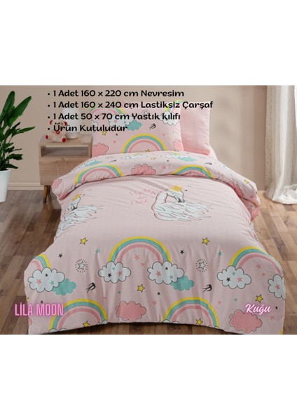 Ranforce Light (Kuğu) Tek Kişilik Nevresim Takımı fiyatları