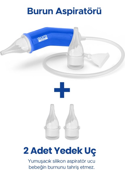 Bebek Burun Aspiratörü ve 2 Adet Yedek Uç fiyatları