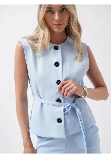 Kuşaklı Dokuma Yelek