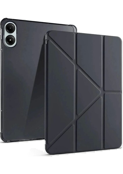 Newface Xiaomi Redmi Pad Pro 12.1 Kılıf Kalemlikli Mars Tablet Kılıfı - Siyah