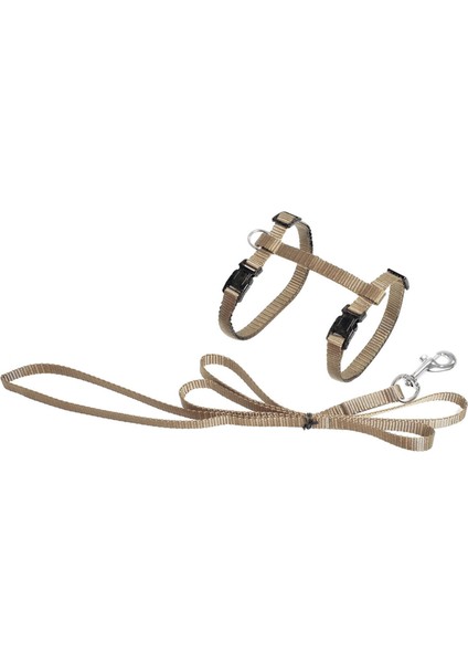 Karlıe Kedi Göğüs Tasması Bej 110 Lzwdr