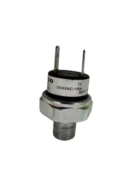 Basınç Şalteri Mini 12BAR - 12/24/220V - 1/4