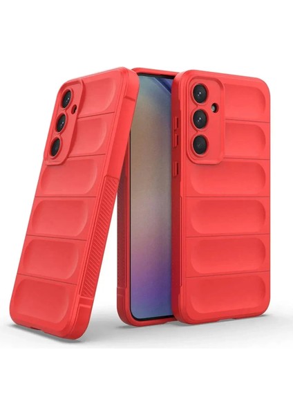 Newface Samsung Galaxy A26 Kılıf Optimum Silikon - Kırmızı modelleri