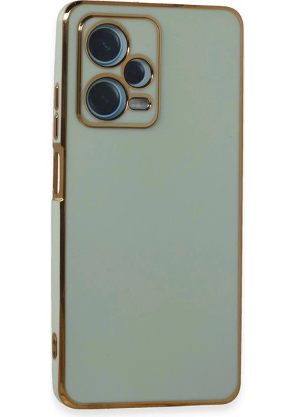 Newface Xiaomi Redmi Note 12 Pro Plus Kılıf Volet Silikon - Açık Yeşil