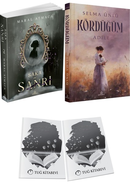 Kördüğüm: Adile ve Ephesus Yayınları Saka ve Sanrı 2 Maral Atmaca 2li Set + Hediyeli