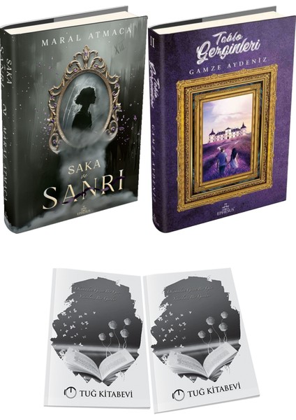 Tablo Gezginleri 2 Ciltli ve Saka ve Sanrı 2 Ciltli Maral Atmaca 2li Set + Hediyeli