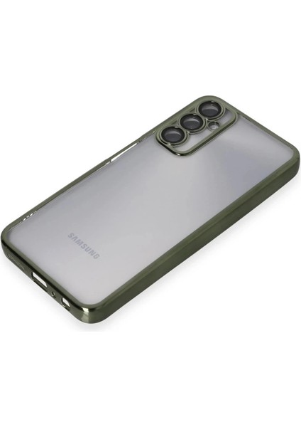 Newface Samsung Galaxy A05S Kılıf Razer Lensli Silikon - Yeşil fırsatları