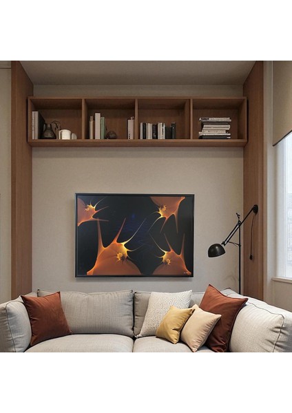 Dekoratif Soyut Tablo 70 x 100 cm CAN002 - Ev - Otel - Ofis - Hastahane - Kafe - Restourant Dekorasyonu