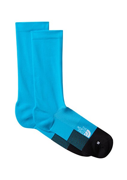 Never Stop Trail Run Crew Sock Outdoor Koşu Çorap NF0A8EGKD7R1 Mavi