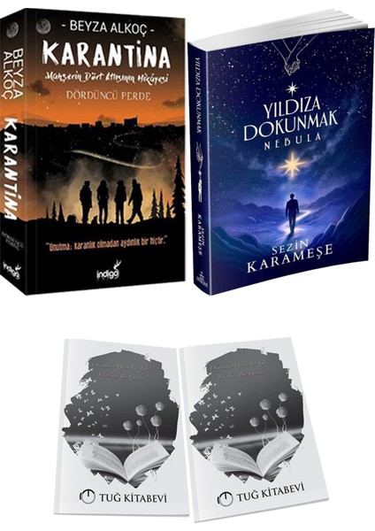 Yıldıza Dokunmak 2 Nebula ve Karantina 4 Beyza Alkoç 2li Set + Hediyeli