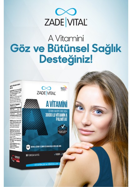 A Vitamini 30 Yumuşak Kapsül