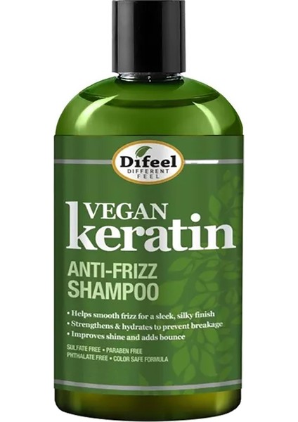 Vegan Keratin Kabarma Karşıtı Şampuan 354.9ML