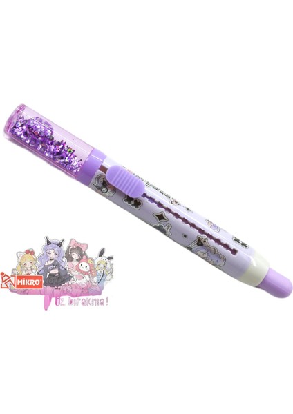 Anime Vibe Uzun Sürgülü Silgi Simli (ER-4581) 4 Adet fiyatları