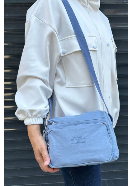 Ithal Klinkır Kumaş Unisex Omuz Çantası fiyatları