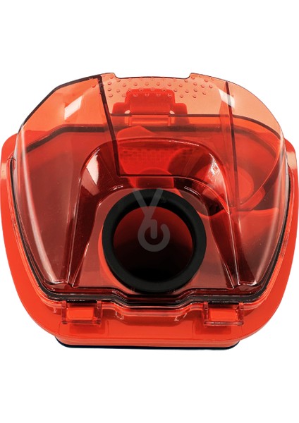 Vacum Cleaner Comoacteo Cyclonic Toz Haznesi+Hepa Filtre Turuncu