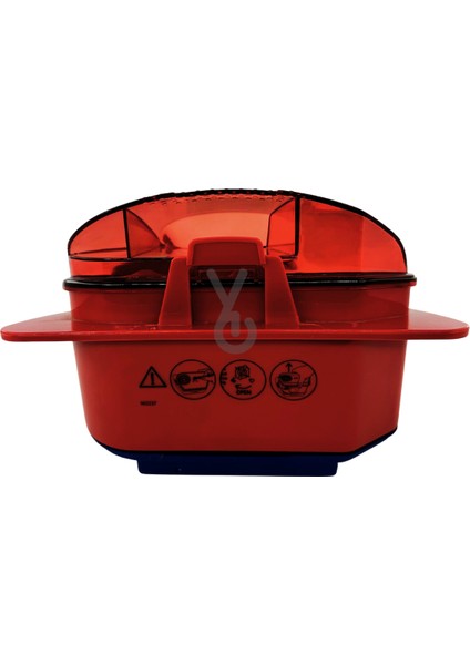 Vacum Cleaner Comoacteo Cyclonic Toz Haznesi+Hepa Filtre Turuncu fiyatları