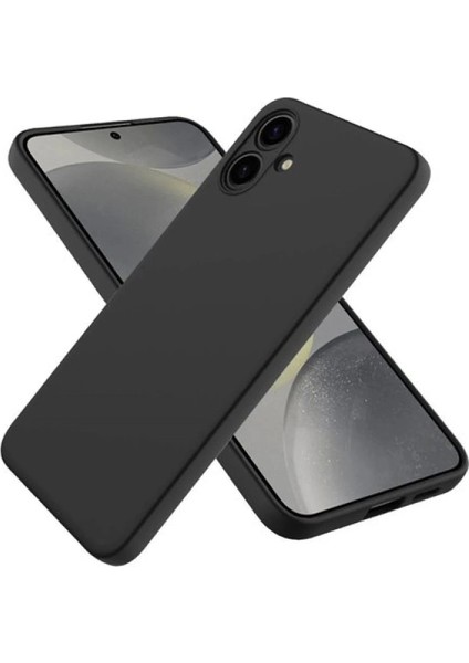 Newface Samsung Galaxy A06 Kılıf First Silikon - Siyah