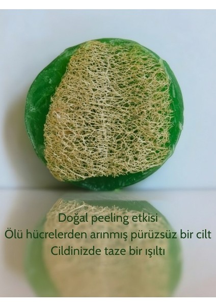El Yapımı Kabak Lifli Aloe Vera Sabunu 200 Gram - Bitkisel Lifli, Peeling Etkili El ve Vücut Sabunu fiyatları