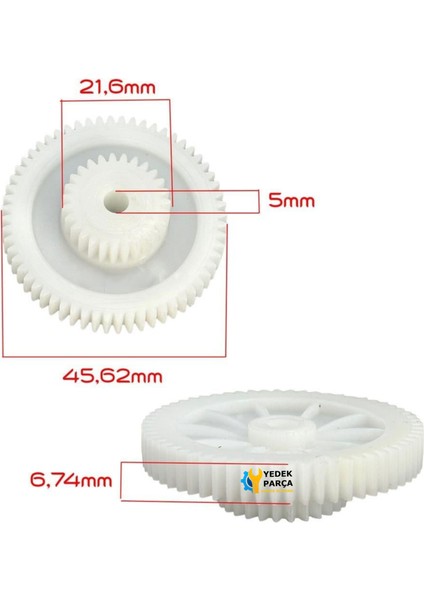 Fakir Uyumlu Versa Blender Hazne Kapağında Dişli Seti Eski Tip (Ölçülere Dikkat Ediniz) fiyatları