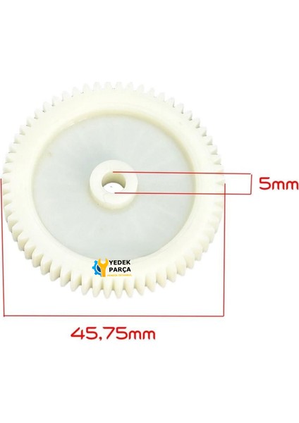 Fakir Uyumlu Versa Blender Hazne Kapağında Dişli Seti Eski Tip (Ölçülere Dikkat Ediniz) modelleri