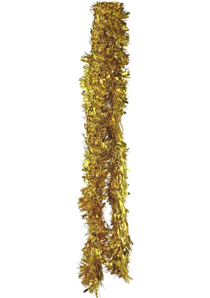 Yılbaşı Süsü Simli Şerit Altın 200X11 cm
