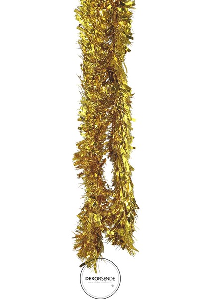 Yılbaşı Süsü Simli Şerit Altın 200X11 cm fiyatları