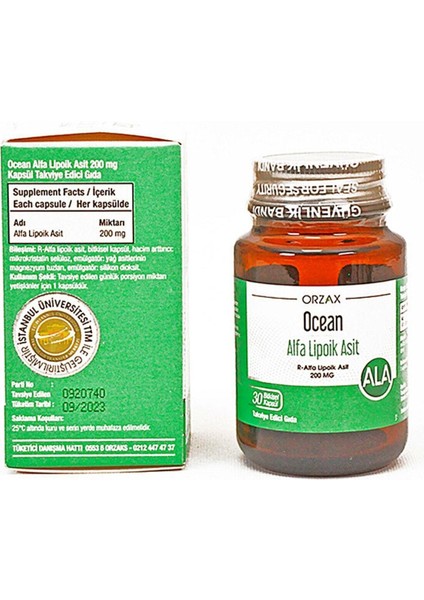 Alfa Lipoik Asit 600 Mg 30 Kapsül 3 Adet modelleri