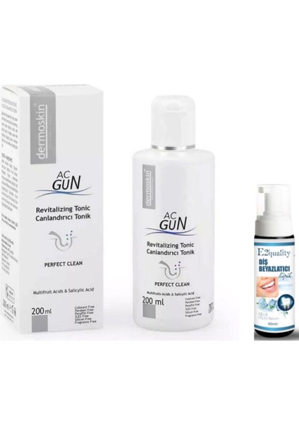 Acgun Canlandırıcı Tonik 200 ml - Diş Beyazlatıcı Köpük