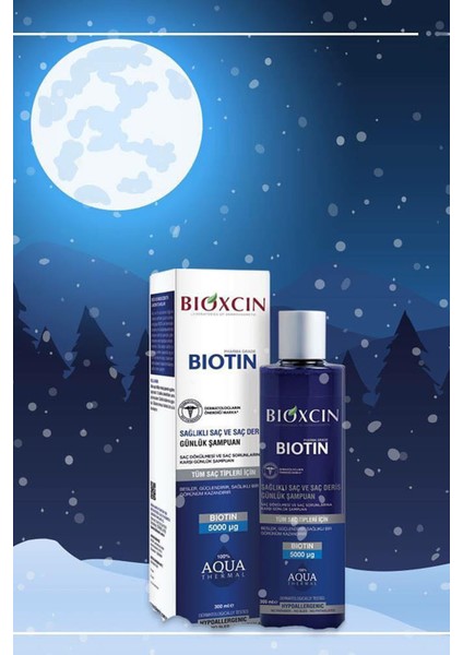Biotin Saç Bakım Şampuanı Saç Dökülmelerine Karşı 300 ml