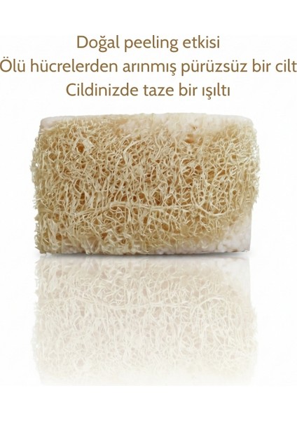 El Yapımı Kabak Lifli Keçi Sütü Sabun 100 Gram - Bitkisel Lifli, Peeling Etkili El ve Vücut Sabunu fiyatları